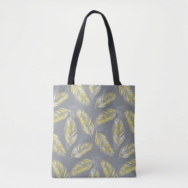 Tote Bag Illuminer les Toucans : Marbling Tropical (Devant)