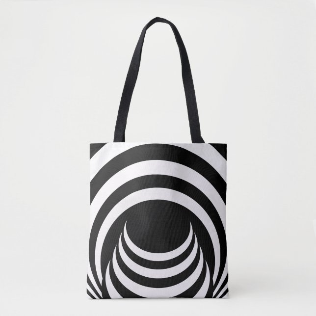 Tote Bag Illusion optique (Devant)