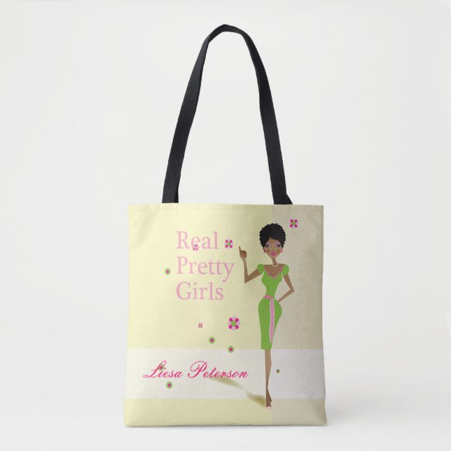 Tote Bag Illustration afrocentrique de la mûre (Devant)