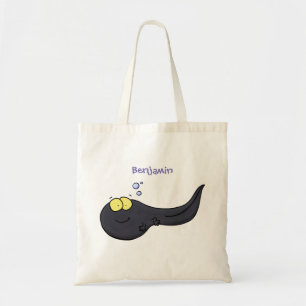Tote Bag Illustration amusante de dessin animé en têtard