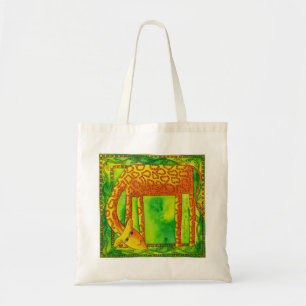 Tote Bag Illustration aquarelle de girafe à motifs