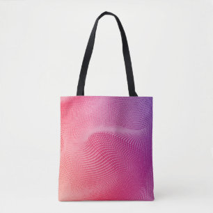 Tote Bag Illustration Arrière - plan Social Media Gradient