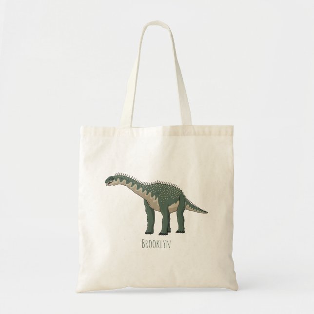 Tote Bag Illustration de Barapasaurus (Devant)