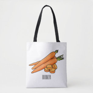 Tote Bag Illustration de carotte