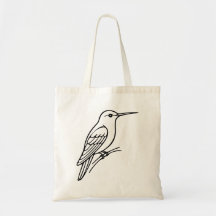 Illustration de colibri en ligne – Dessin d'oiseau