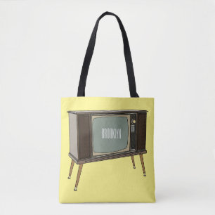 Tote Bag Illustration de dessin télévisé