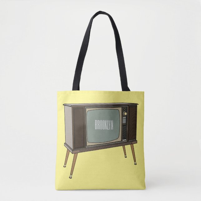 Tote Bag Illustration de dessin télévisé (Devant)