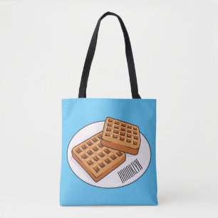 Tote Bag Illustration de gaufre