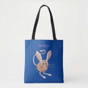 Tote Bag Illustration de jerboa aux longues oreilles