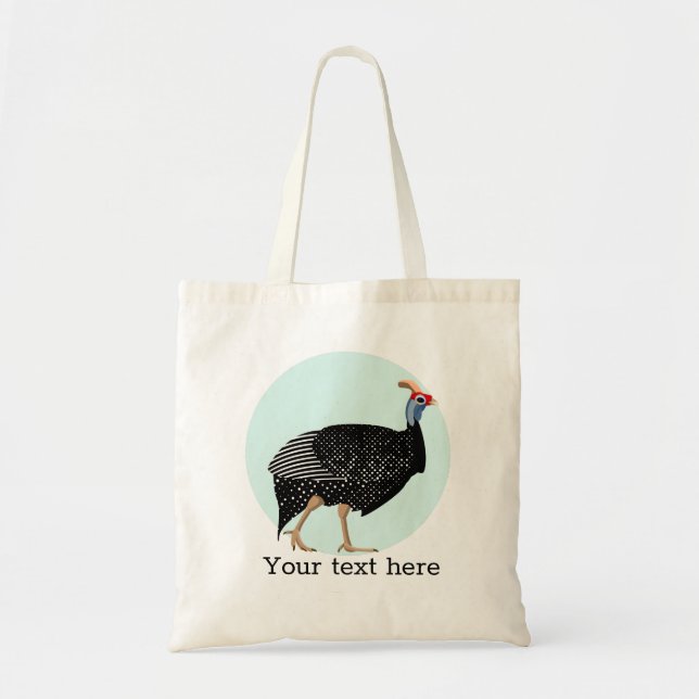 Tote Bag Illustration de la pintade (Devant)