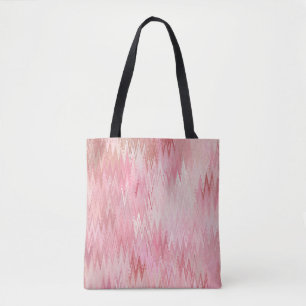Tote Bag Illustration de l'Arrière - plan en mosaïque rose