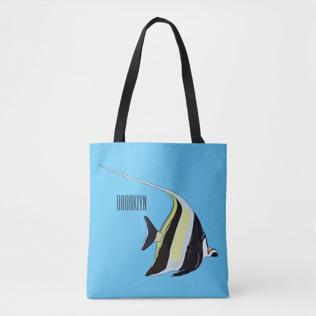 Tote Bag Illustration de l'idole mauresque (Devant)