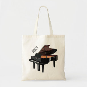 Tote Bag Illustration de piano