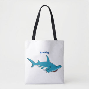 Tote Bag Illustration de requin marteau