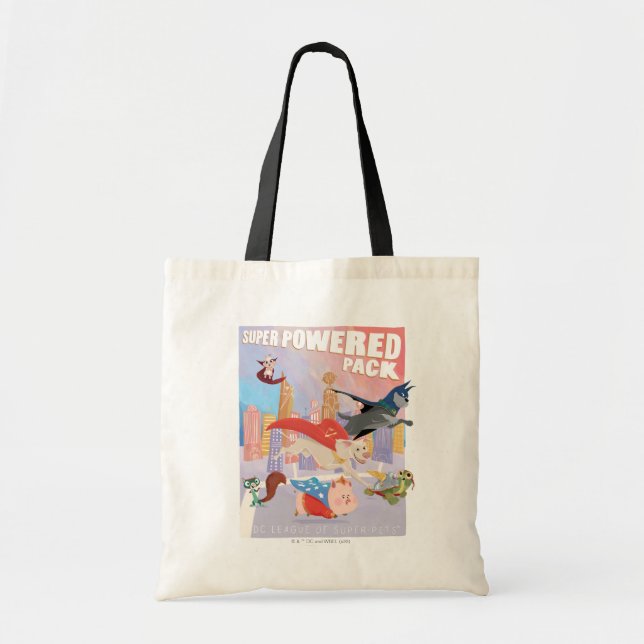 Tote Bag Illustration de Super Powered Pack Metropolis (Devant)