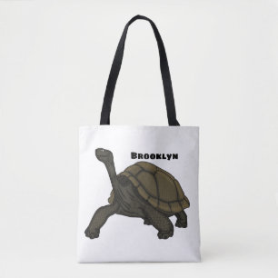 Tote Bag Illustration de tortue terrestre des Galapagos
