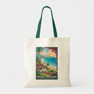 Tote Bag Illustration de voyage de plage en République domi