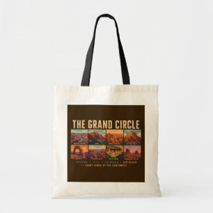 Tote Bag Illustration des monuments nationaux du Grand Cerc