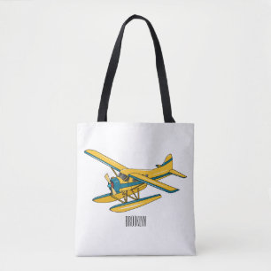 Tote Bag Illustration d'hydravion