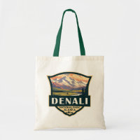 Illustration du parc national de Denali Voyage Vin