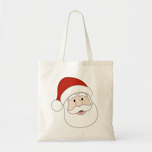 Tote Bag Illustration du père noël (Devant)