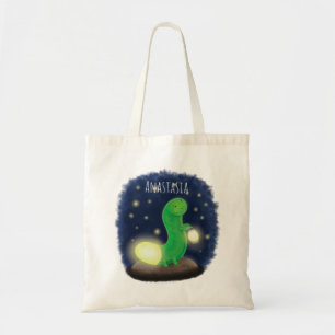 Tote Bag Illustration du ver vert mou