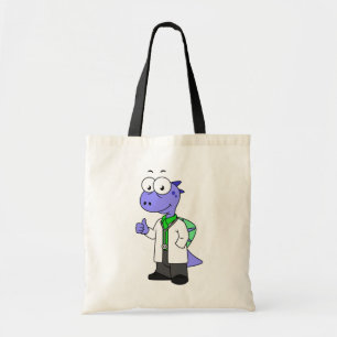 Tote Bag Illustration D'Un Médecin Spinosaure.