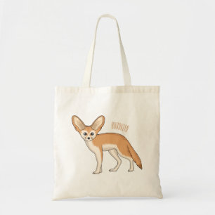 Tote Bag Illustration Fennec fox