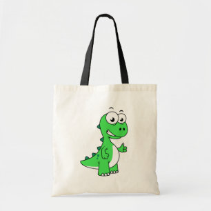 Tote Bag Illustration Mignonne Du Tyrannosaurus Rex. 2