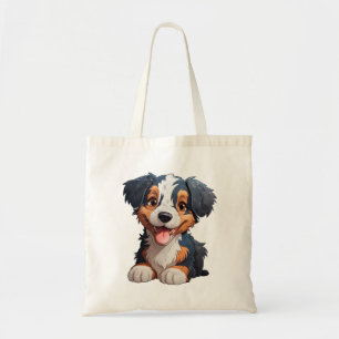 Tote Bag Illustration pour chien de dessin