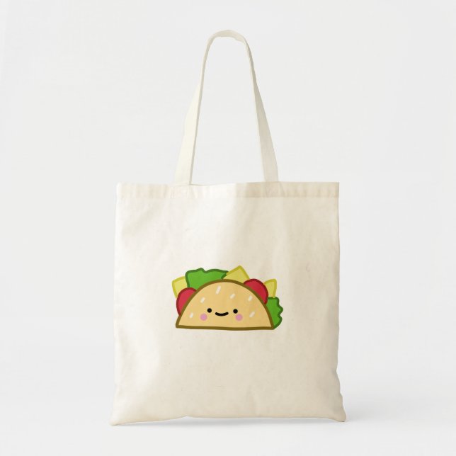 Tote Bag Illustration tirée par la main de bande dessinée (Devant)