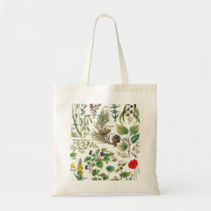 Tote Bag Illustrations botaniques - usines de Larousse