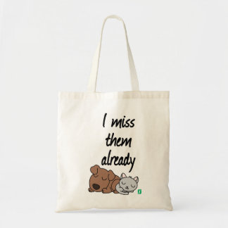 Tote Bag ils me manquent déjà