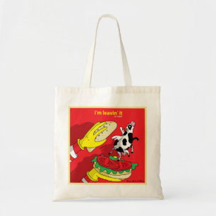 Tote Bag I'm Leavin' It - Go Vegan