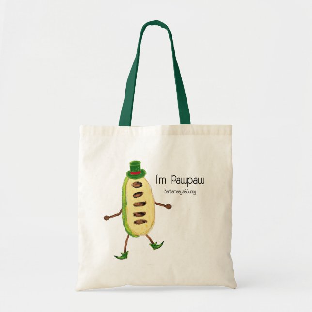 Tote Bag I'm Pawpaw (Devant)