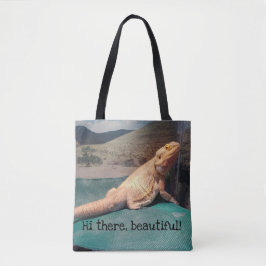 Tote Bag Image barbue drôle de dragon