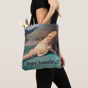 Tote Bag Image barbue drôle de dragon