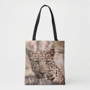 Tote Bag Image d'art fine du léopard ou du portrait de pant