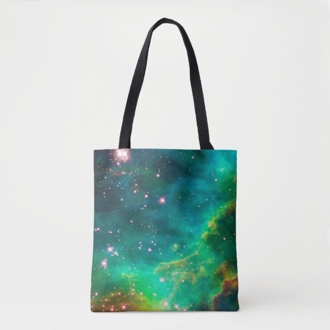 Tote Bag Image de galaxie de groupe d'étoile de nébuleuse (Devant)