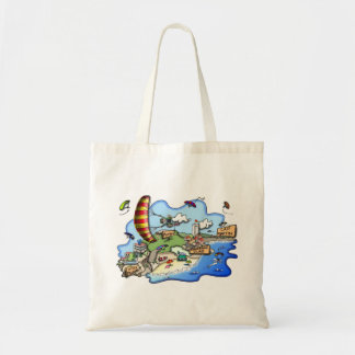 Tote bag image du site de parapente de Roquebrune