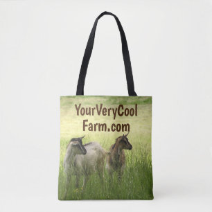 Tote Bag Image et URL de votre ferme