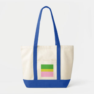 Tote Bag image trois couleurs art