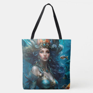 Tote Bag Imaginaire Belle Mermai Princesse