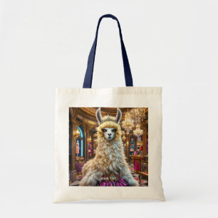 Tote Bag Imaginaire Cute Drama Llama Queen