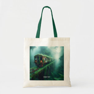 Tote Bag Imaginaire mignon vieux train passé