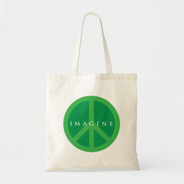 Tote Bag Imaginez la paix (Devant)