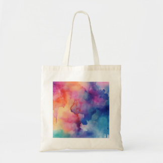 Tote Bag Impression aquarelle dynamique 1 Fourre-tout