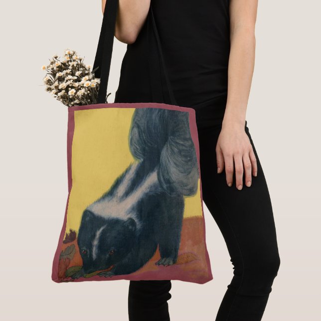Tote Bag impression d'écaille (De près)