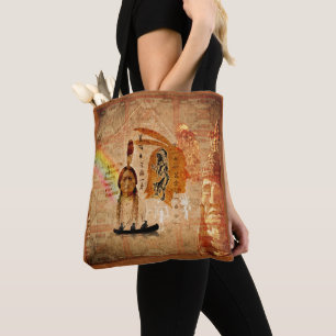 Tote Bag Impressions amérindiennes