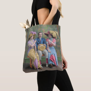 Tote Bag imprimer vers 1910 les artistes vaudeville